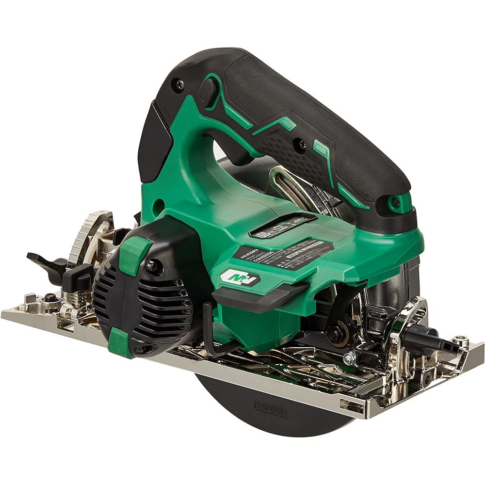 HiKOKI 36V 147mm Rechargeable Circular Saw Storage Battery, Charger, Case Sold Separately, Chip Saw Black Shachi C3605DC (SK)(NN)