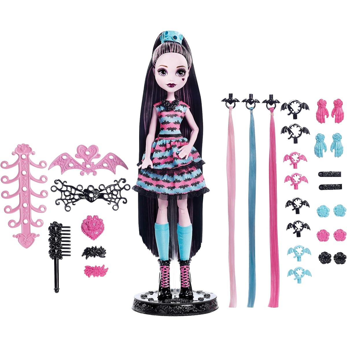 Monster High Draculaura Doll Girls Party Hair