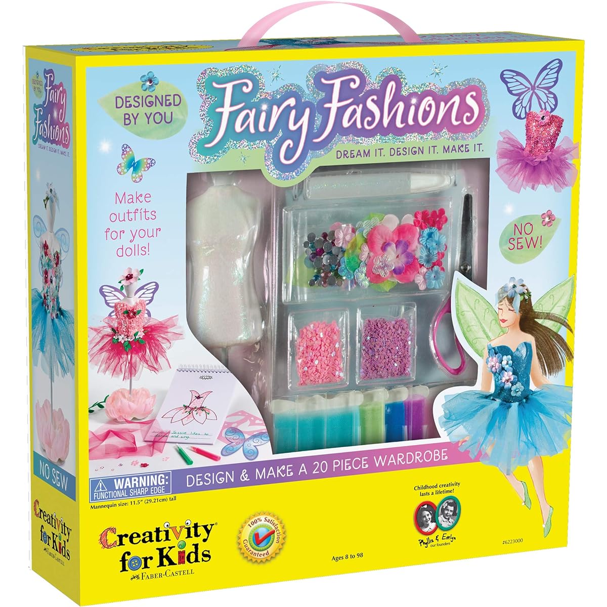 Creativity for Kids Designed by You Fairy Fashions - Make Your Own Doll Clothes
