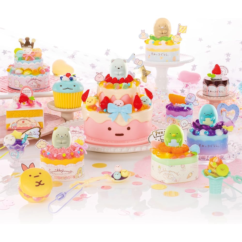 Whip-Ru [Sumikkogurashi Rainbow Sweets Special Set] W-146 & Whip-Ru Sumikkogurashi Macaron Set W-123 [Set Purchase]