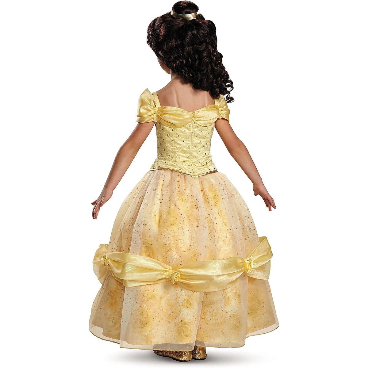 Disguise Belle Ultra Prestige Disney Princess Beauty & The Beast Costume, X-Small/3T-4T by Disguise