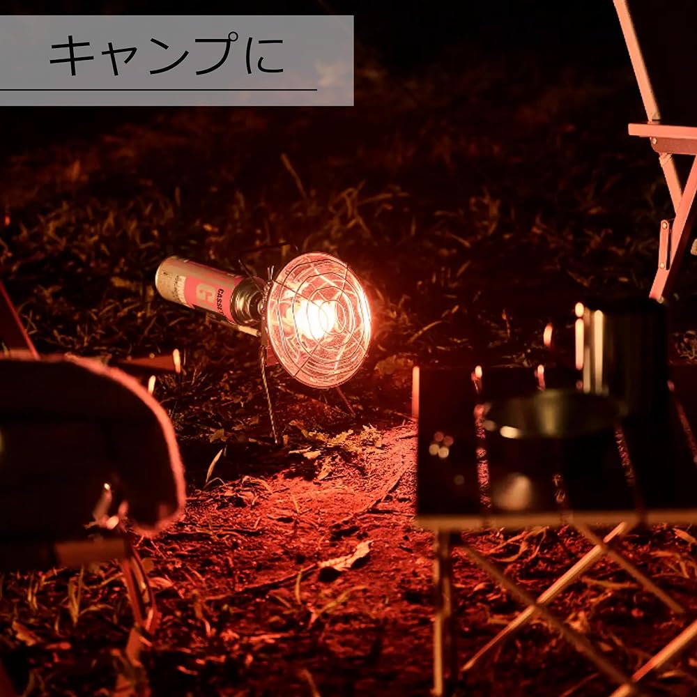 Iwatani FORE WINDS Outdoor Heater Cassette Gas Small Compact Cordless Camping FW-OH01