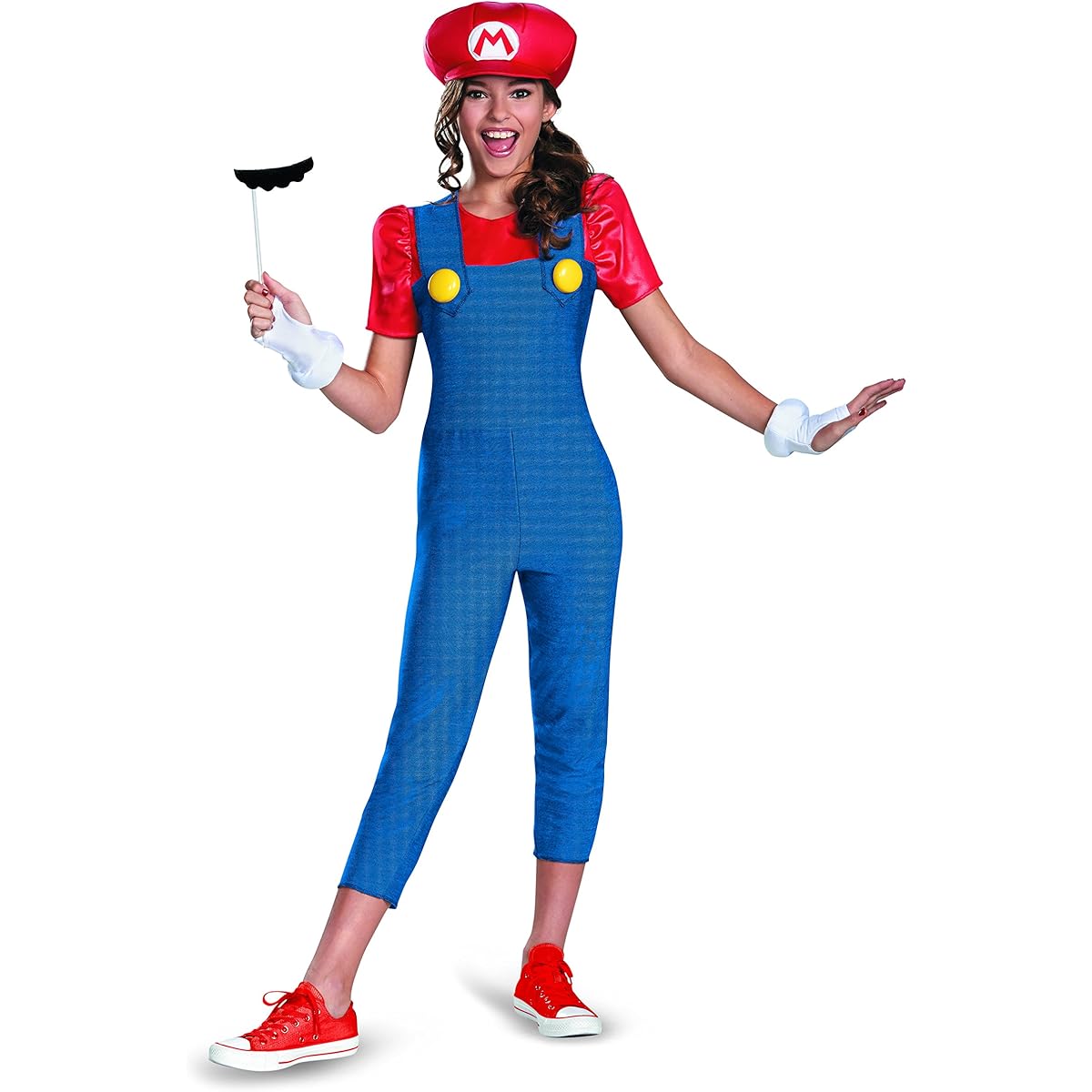 Super Mario Bros Mario Girl Tween Costume