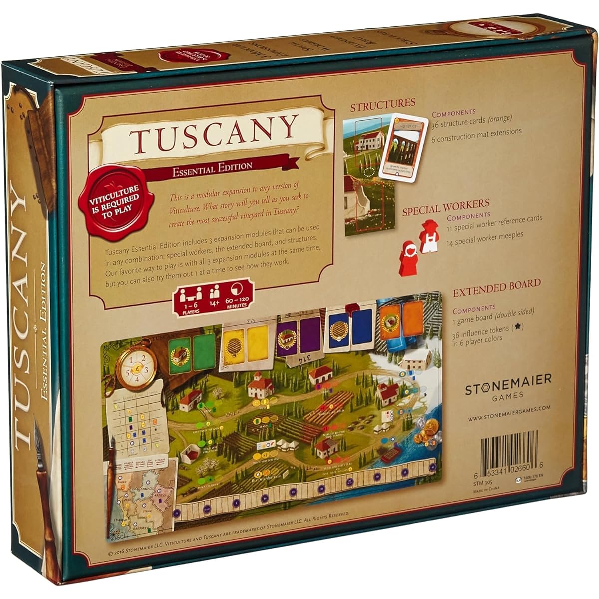 Tuscany Board Game Essential Edition