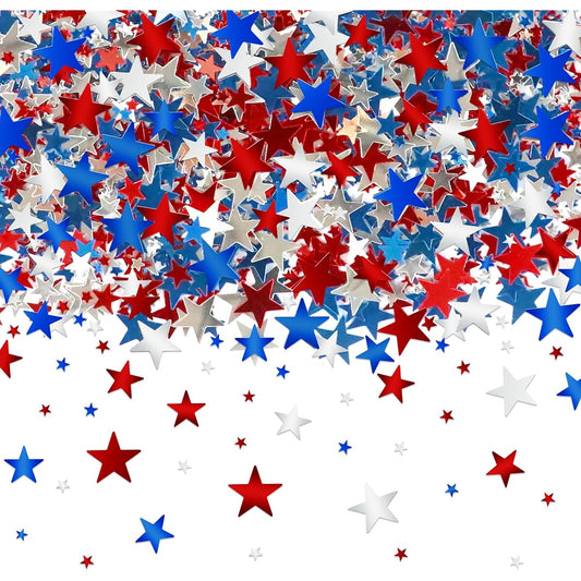 4th of july stars confetti