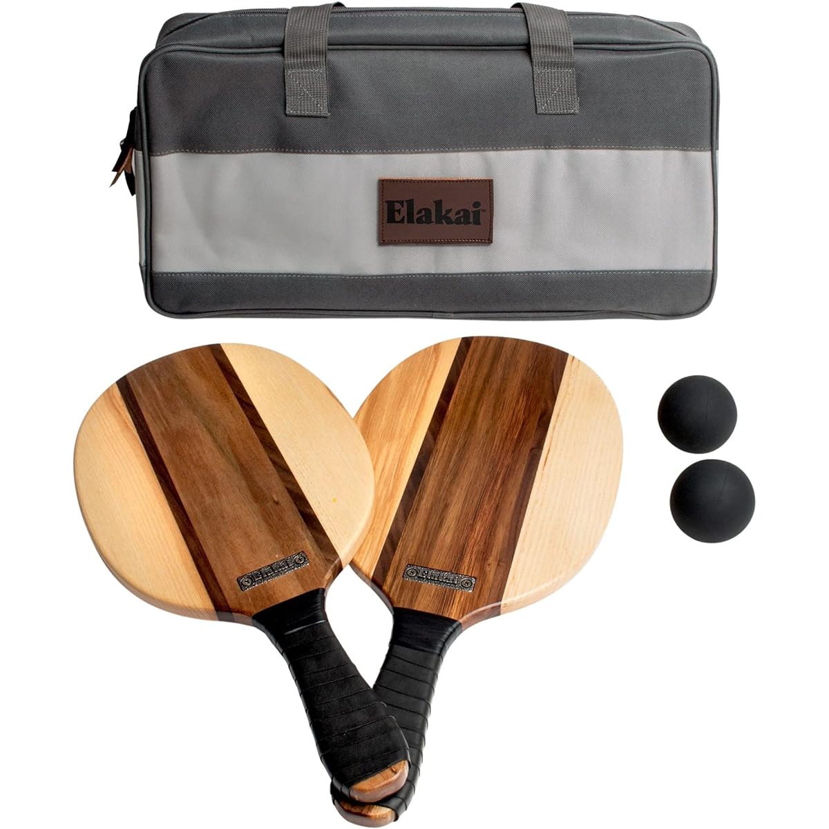 Elakai Outdoor Games for Adults and Family Premium Carry Bag Included Paddle Ball Set