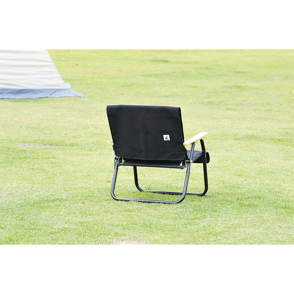CAPTAIN STAG Chair Cover Chair Cover Flame Retardant Fabric with Back Pocket [Olive/Brown Duck/Black] FIRE PROOF UP-2686/UP-2687/UP-2688