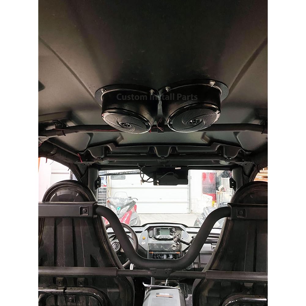Custom Installation Parts 6.5" Installation Universal Angle Speaker Enclosure Box Pod Surface Mount