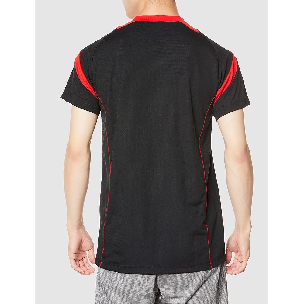 [Mizuno] Volleyball Wear Game Shirt, Short Sleeve, Sweat Absorbent, Quick Drying, Junior Available V2MA2111