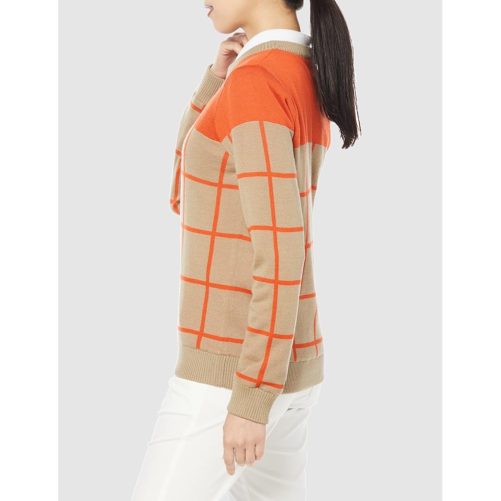 [Munsingwear] 22 Fall/Winter Model Golf Cut and Sewn Sweater Windproof Hand Washable Women's