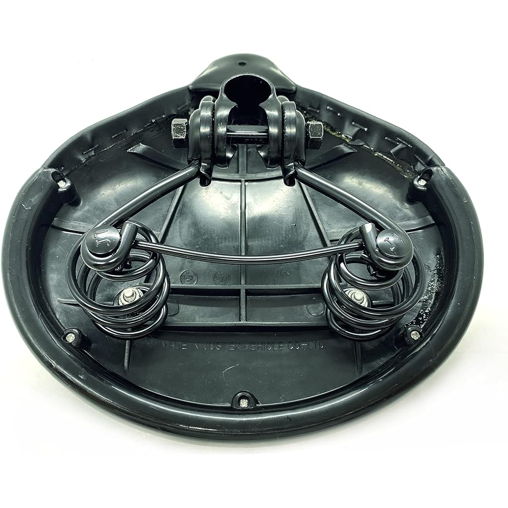 Bicycle saddle large saddle black 10919