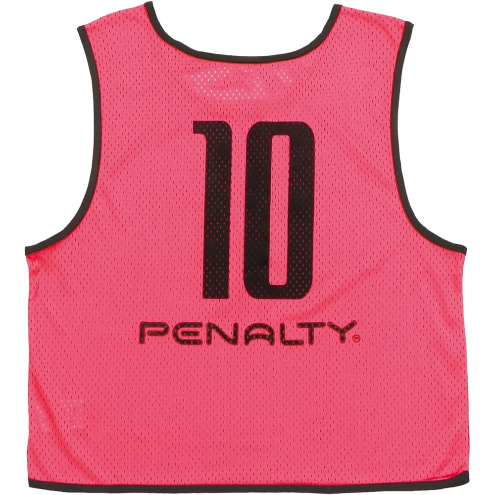 Set of 10 bibs with adult numbers F magenta