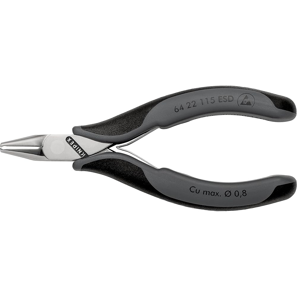 KNIPEX 6422-115ESD Electronics End Cutting Nippers