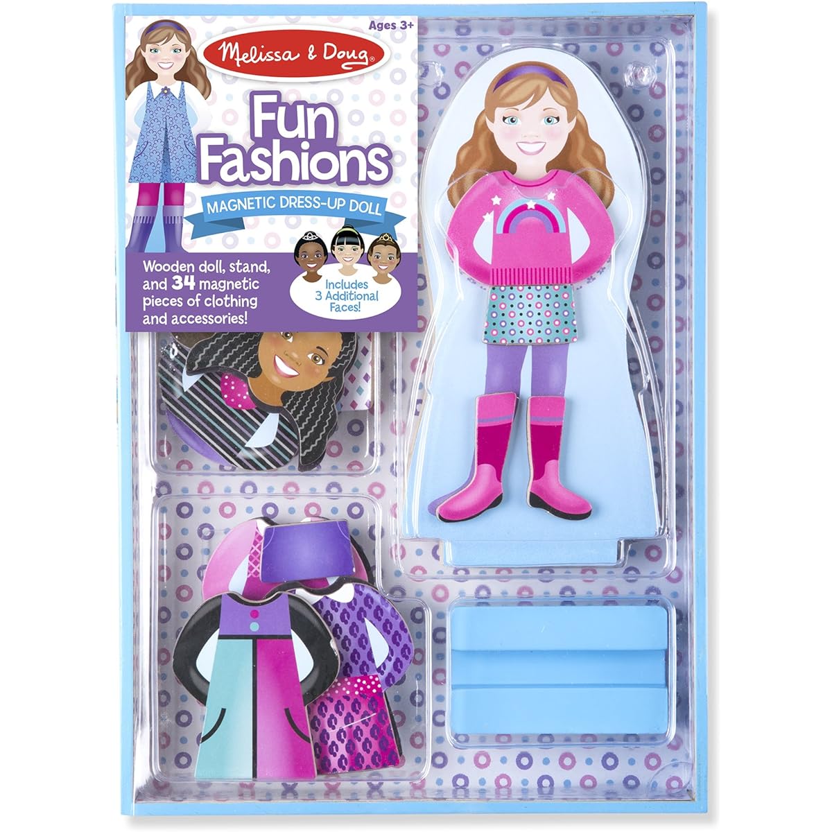Melissa & Doug Magnetic Dress-up-Fun Fashions Set