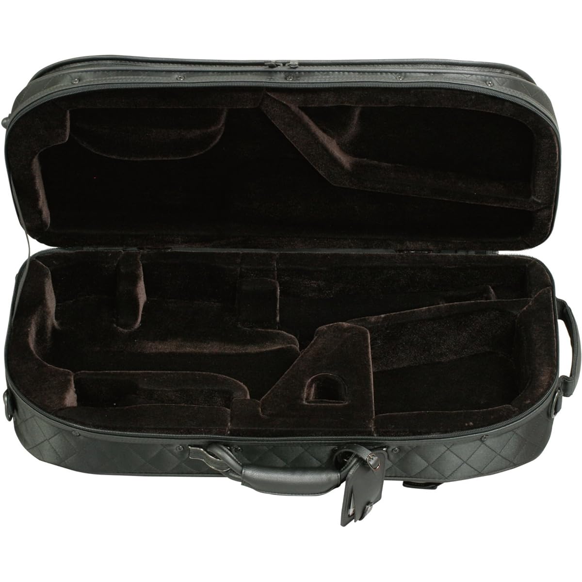 Kiktani Lightweight Wind Instrument Case for Alto Saxophone Backpack Type AS-830 Black