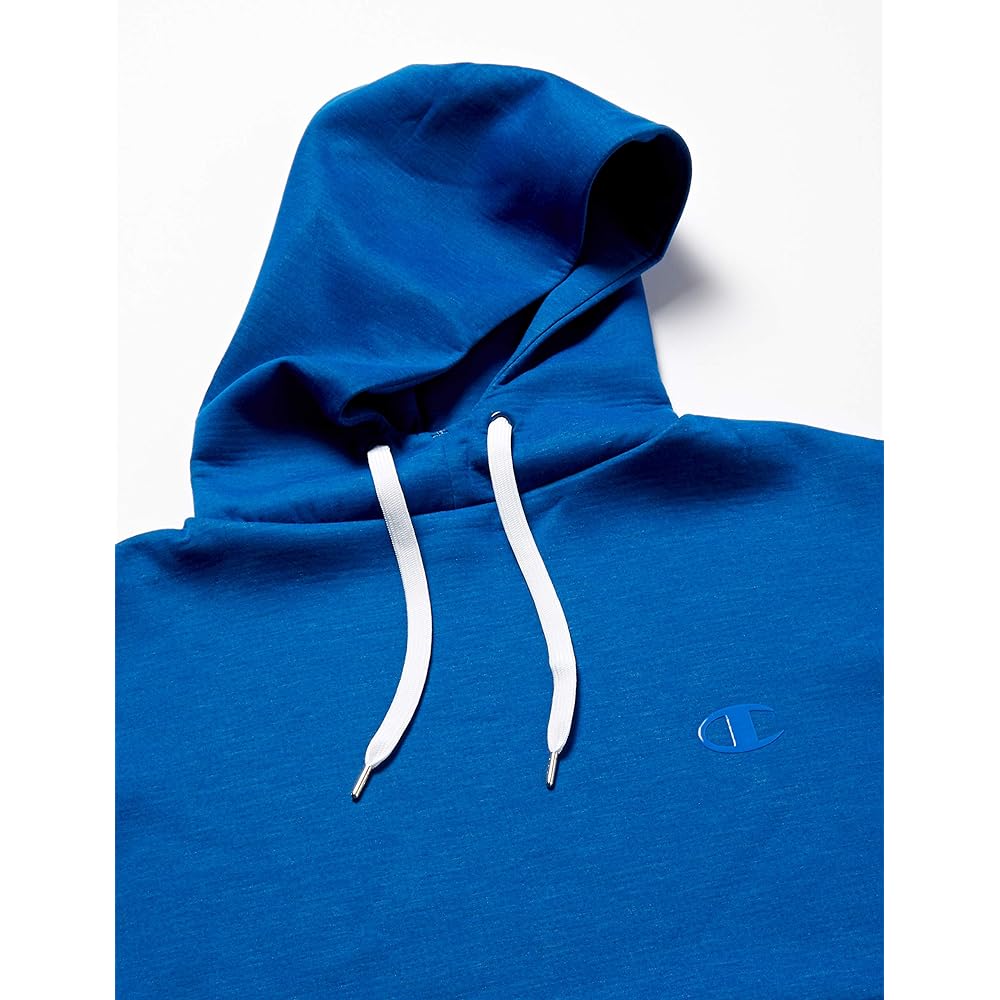 [Champion] Hoodie Sweatshirt Lightweight Highly Breathable Stretch One Point Logo Wrap Air C3-P110 Men's
