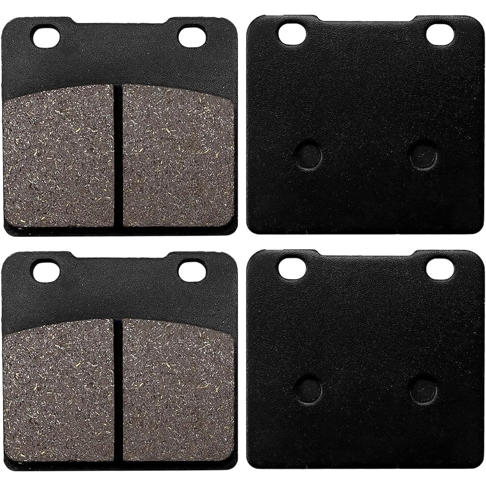 SOLLON Front and Rear Brake Pads for Suzuki Intruder 1400 VS1400 1987-2004 Cavalcade 1400 GV1400 1986 VL1500 VL 1500 W/X/Y/K1 1998-2001 GSX1100 GSX 110 GSX 0 1984-1986