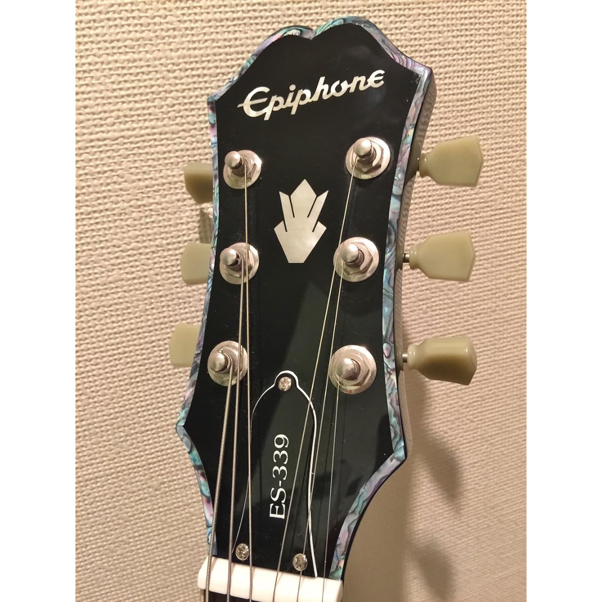 Elastic material binding sticker Avalon 2mm width around guitar body