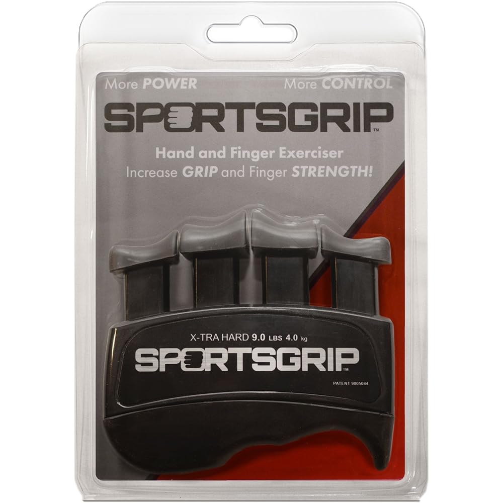 SPORTSGRIP Hand Trainer Finger Grip Hard 4.0kg