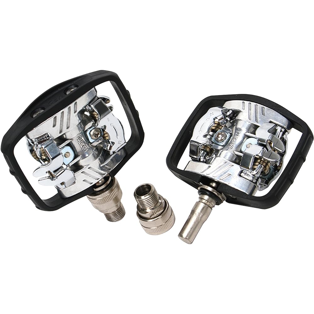 MKS (Mikashima Seisakusho) Bicycle Pedal US-S Ezy (USS Easy) Silver