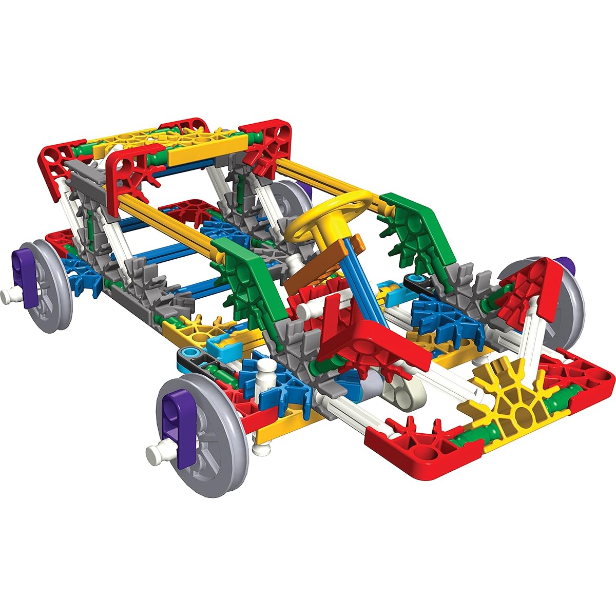K'NEX Education Simple Machine Wheels Axles & Inclined Planes Set Assembly Kit Genuine Product