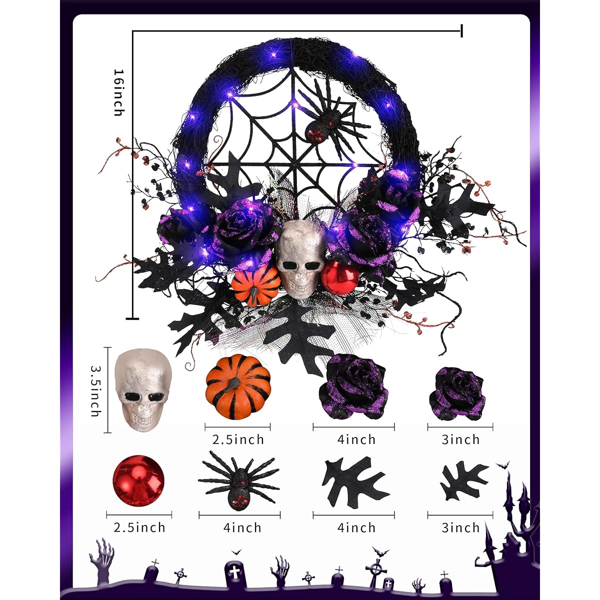 DDHS Halloween Wreath