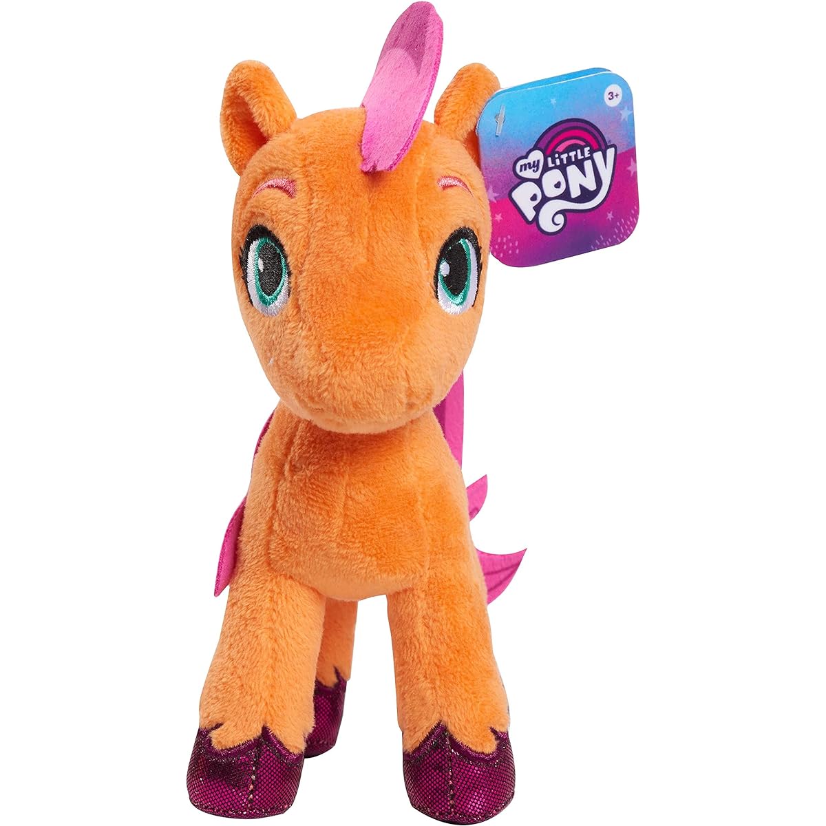 My Little Pony S 7" (7 inch) Sunny Star Scout Plush Horse Figure Stuffed Animal Coral Orange