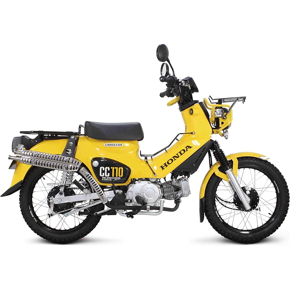 Special Parts Takegawa (TAKEGAWA) SP Takegawa Full Exhaust Muffler Scrambler Muffler (Lift Up) Super Cub 110/Cross Cub 110 04-02-0335