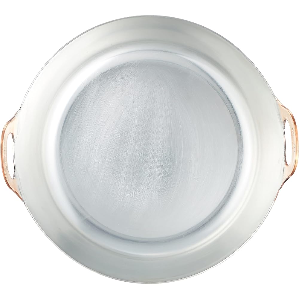 Endo Shoji TKG Tempura Pot Copper 25cm Depth (mm) 65 Thickness (mm) 2 Mass (kg) 1.3 Capacity (L) 2.6 Copper's excellent thermal conductivity allows for crispy and crispy cooking Commercial use AAG08025
