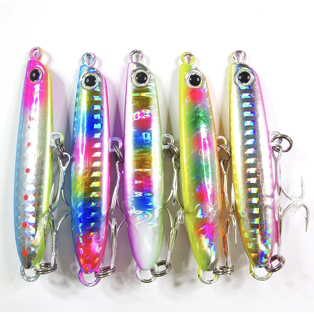 Hiramel Lure [Momo Lure] Momoru Lure Metal Jig 32g Underwater Spin Beam Search Carefully selected colors that allow you to search a wide range For sea bass, blue fish, flatfish, bottom fish, and sand fish.