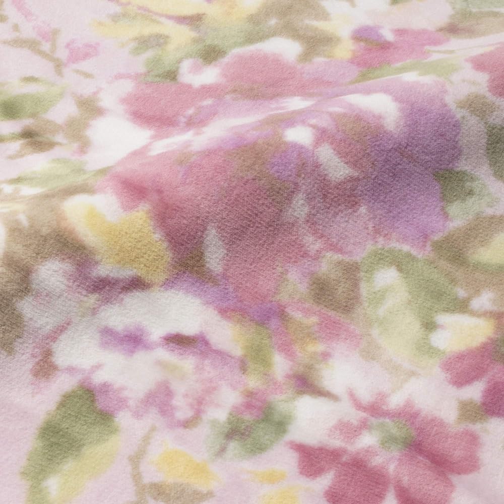nishikawa [Nishikawa] Cotton blanket, single, 100% cotton, washable, soft, suitable for spring, autumn, winter, 3 seasons, warm, gorgeous, my model, Izumiotsu, made in Japan, pink FQ00081034P