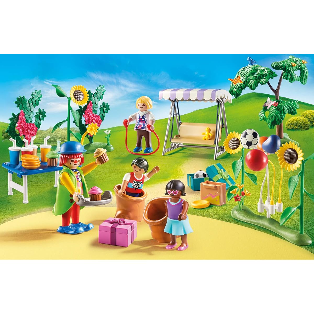 Playmobil kids birthday party