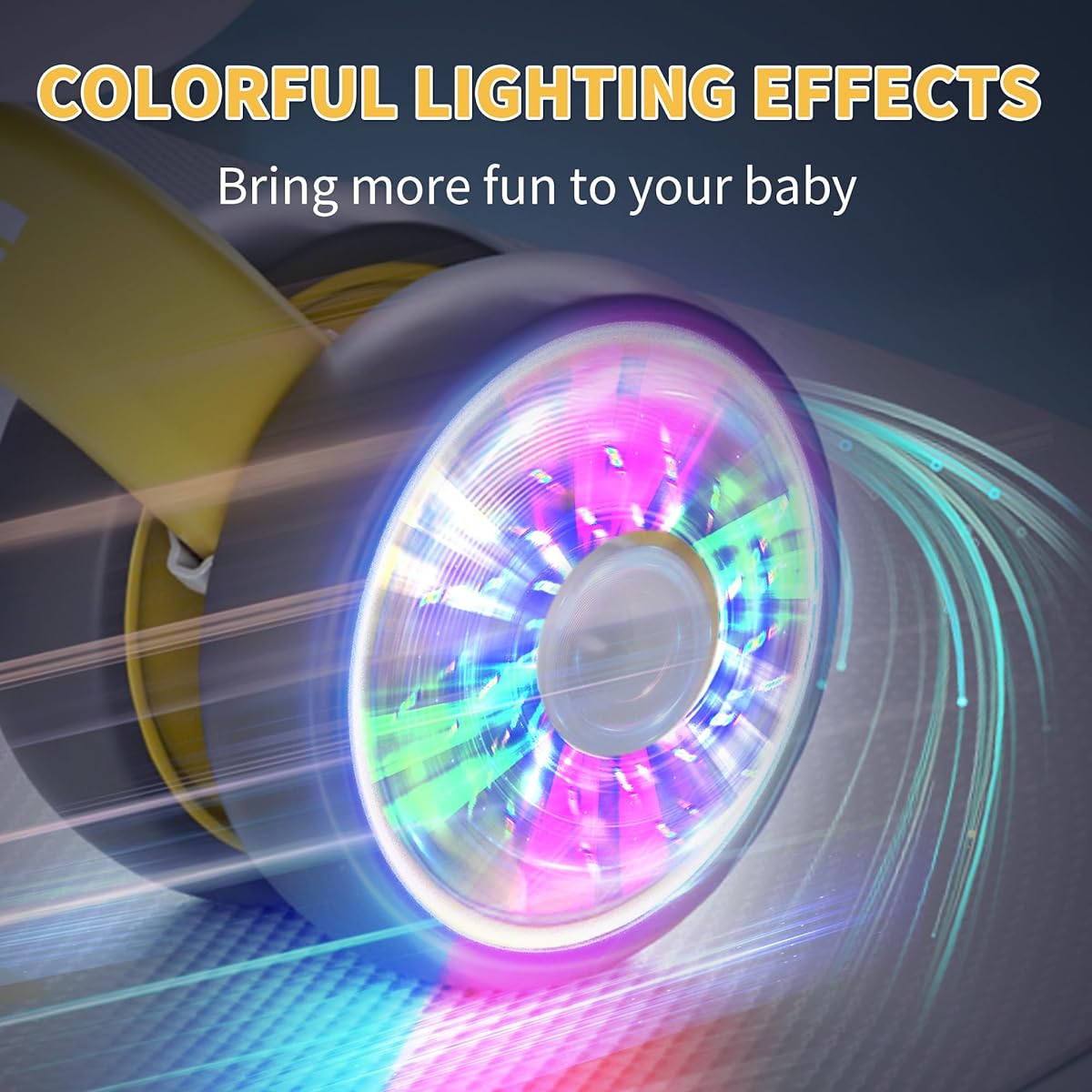 Baby Balance Bike with Colorful Lighted Wheels Ages 10-36 Months - 1 Year Old Boy and Girl Ride On Toys Toddler First Birthday Gift.