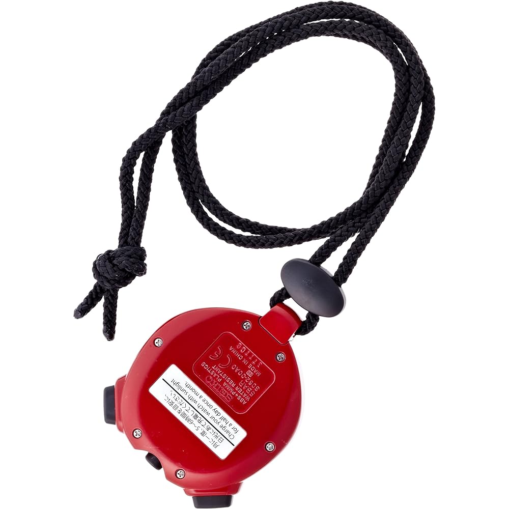 SEIKO SOLER INTERVAL TIMER (Power Red) SVAJ103