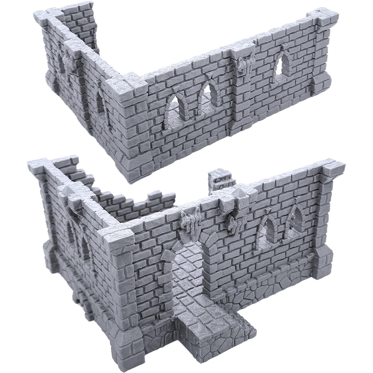 Terrain4Print Ulvheim Ruins by Terrain4Print (Set A), 3D Print Tabletop RPG Scenic Wargame Terrain 28mm for Miniatures