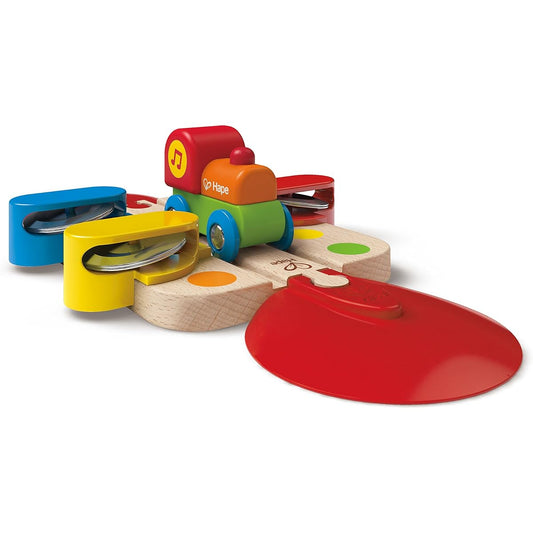 Hape HAP-E3812 Tambourine Tune Track Toy
