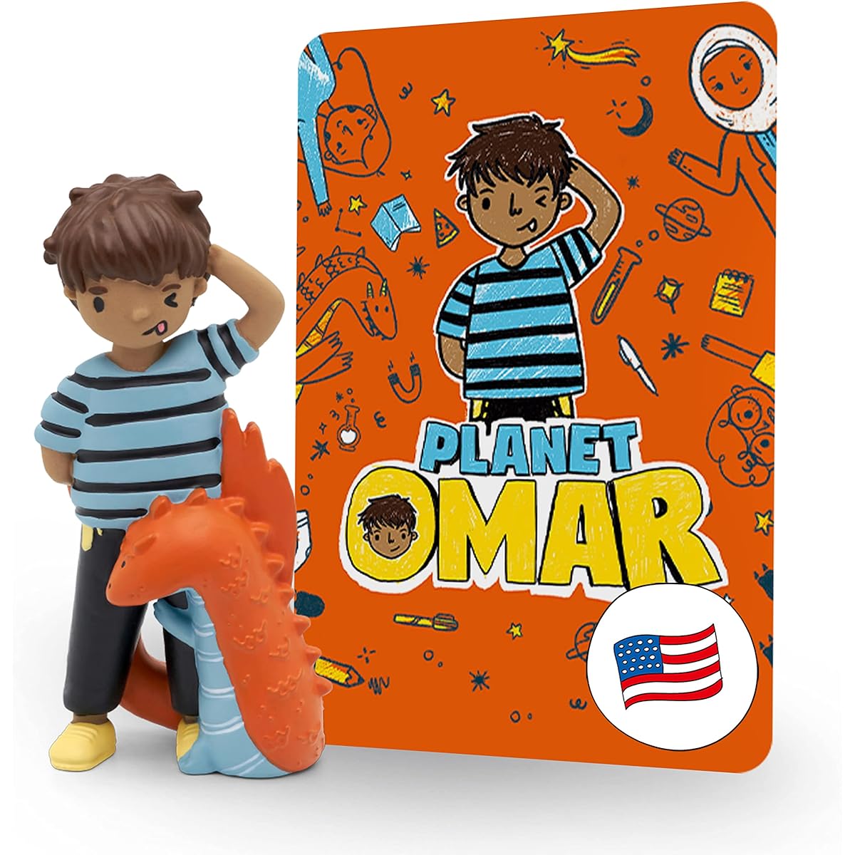 Tonies Planet Omar: Accidental Trouble Magnetic Audio Play Character