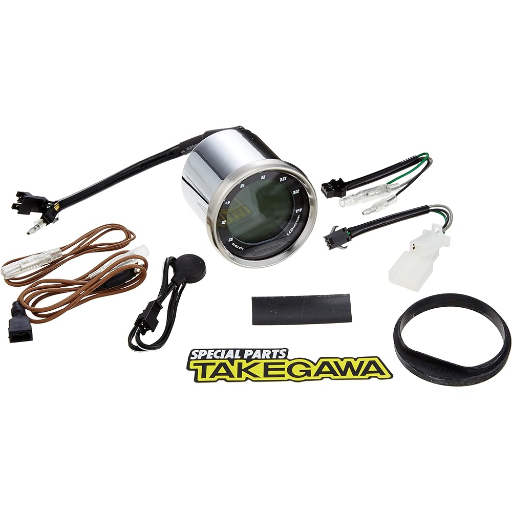 Special parts Takegawa meter D type LCD speed & tachometer Monkey/Gorilla/APE50/100 05-05-0039