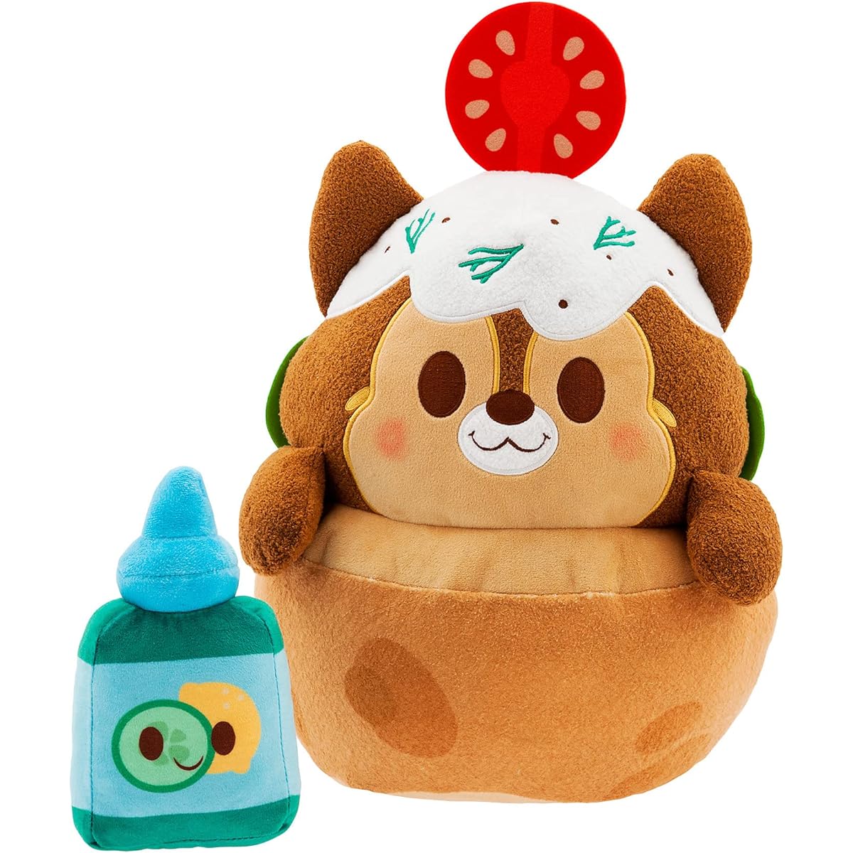 Disney Chip Falafel Pita Pocket Munchling Plush - Street Food - Medium 15 3/4"