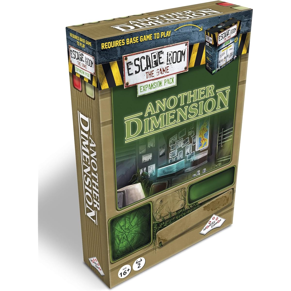 Escape Room The Game Expansion Pack – Another Dimension | Solve The Mystery Board Game for Adults and Teens (English Version)