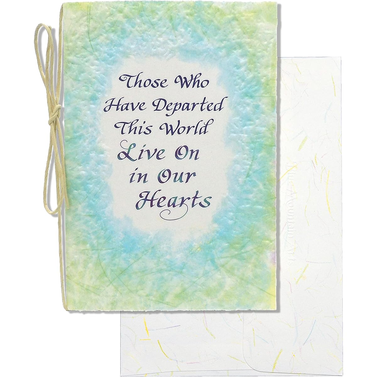 Blue Mountain Arts Sympathy Cards - Words of Mercy and Sympathy in Times of Grief (Those Who Have Departed from This World Live in Our Hearts)