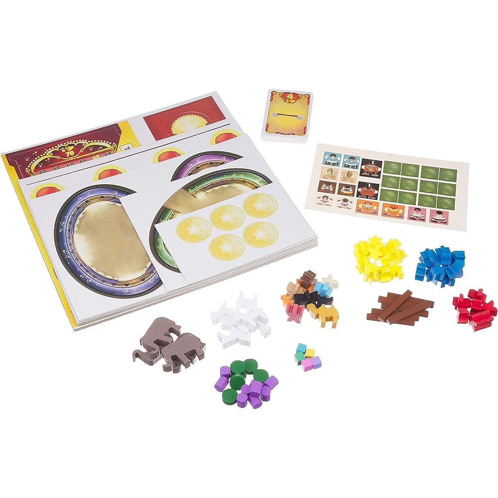 Arclight Meeple Circus Complete Japanese Version (2-5 players, 45 minutes, for ages 8 and up) Board Game