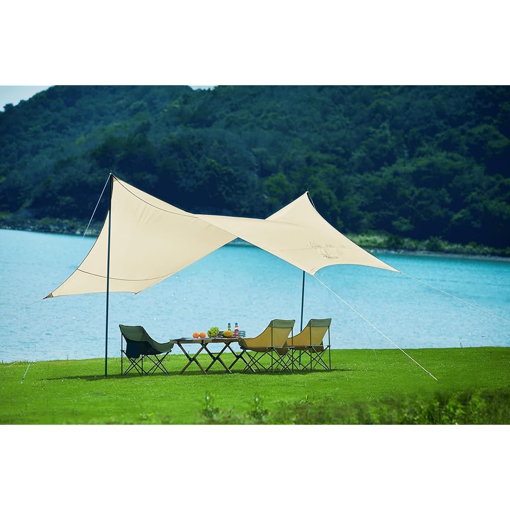 【limited! ]SOLO UP Outdoor Chair Compact Camping Chair Folding Chair with Storage Bag M-2308