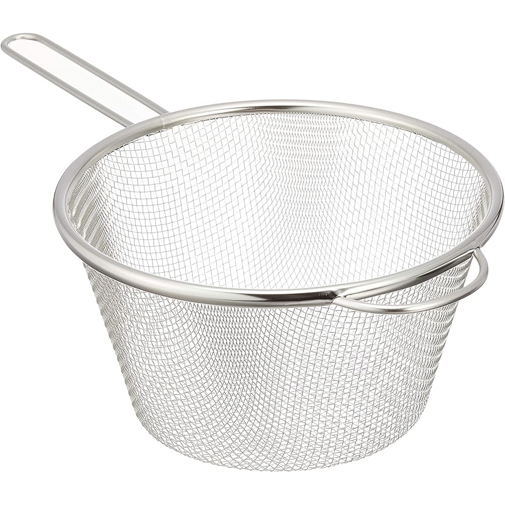 Nichi Nichi Utensils Deep frying pot with basket 18cm IH compatible Made in Japan Black