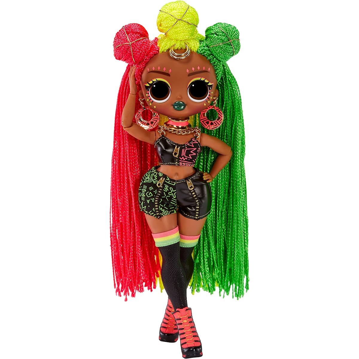 LOL Surprise OMG Queens Doll - SWAYS - With 20 surprises including Clothes, Accessories, Doll Stand and more - To Collect - Age: 3+ years