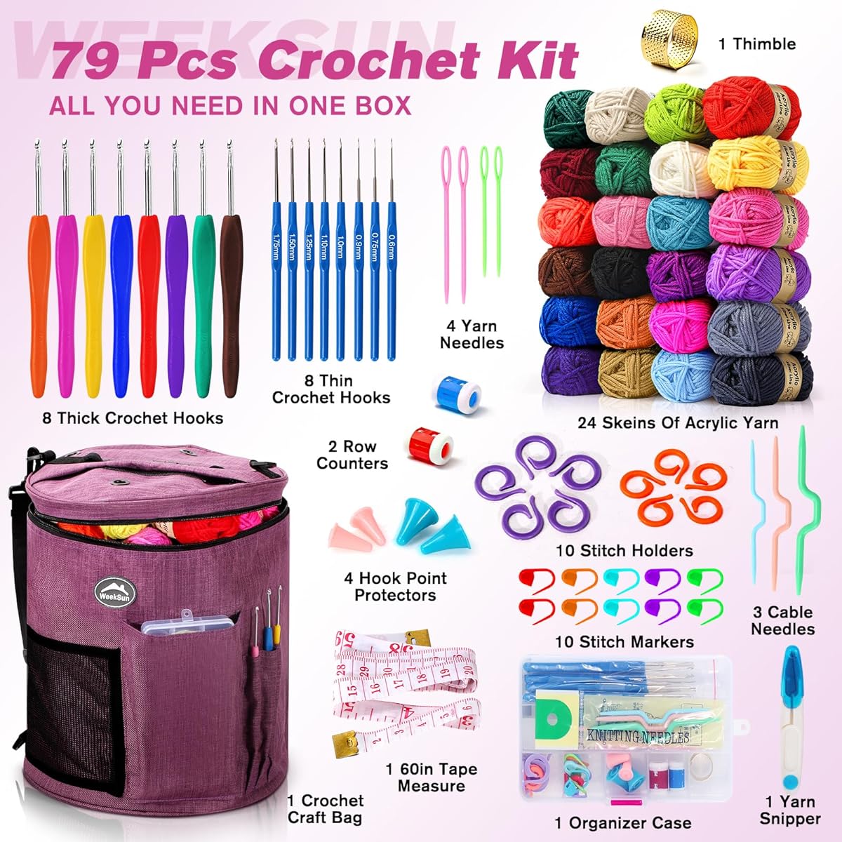 WEEKSUN Kit for Beginners Adults Children