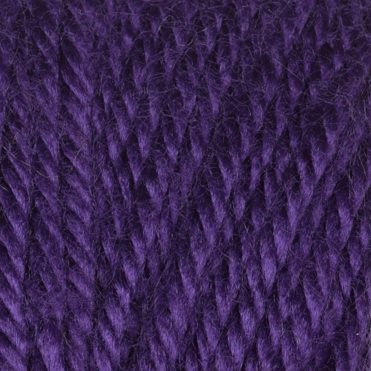 Caron Simply Soft Yarn - 6 Pack with Pattern (Purple)