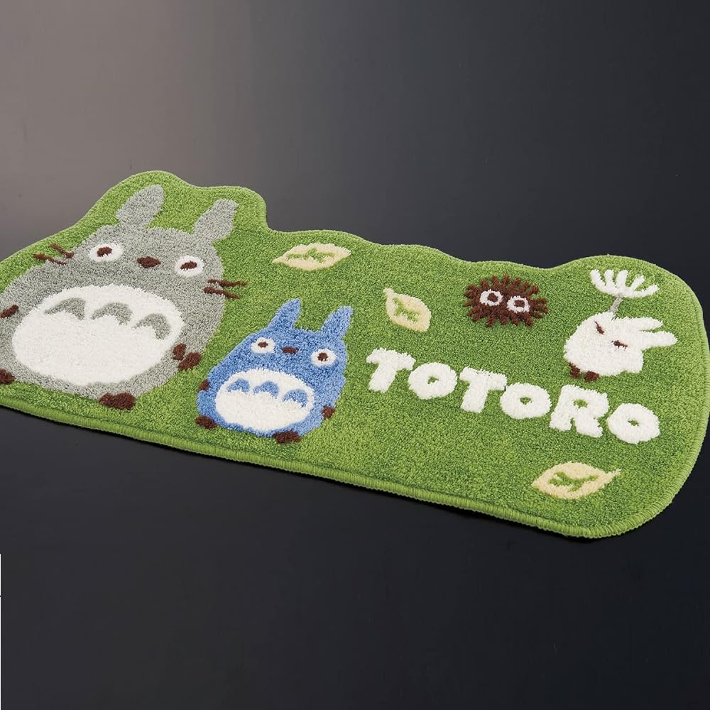 Senko My Neighbor Totoro Totoro and Cold Play Accent Mat Approx. 47 x 90 cm Green 78763