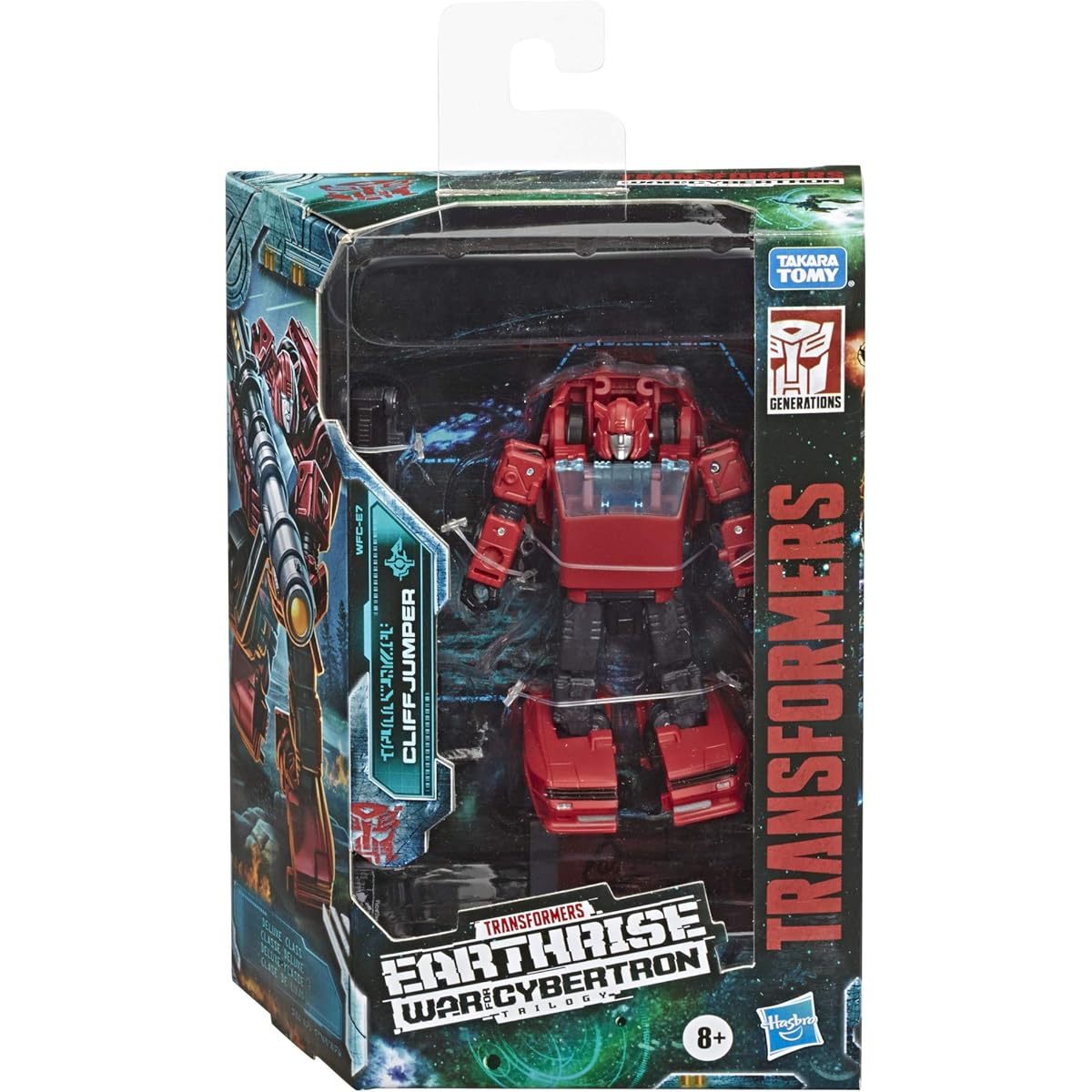 Transformers: War for Cybertron Toy Generations Earthrise Deluxe Wfc-E7 Cliffjumper Action Figure - For Kids Ages 8+, 5
