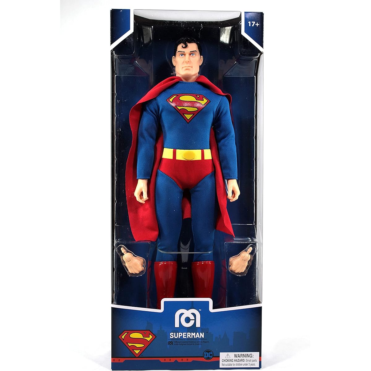 Mego DC Comics Superman 14" Action Figure, Multicolor